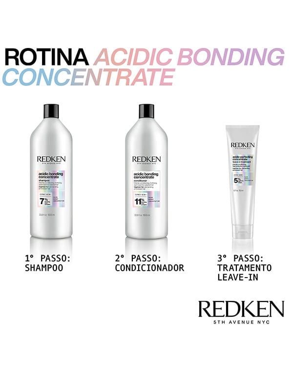 Imagem condicionador 1L Acidic Bonding Concentrate | Rotina completa | Redken