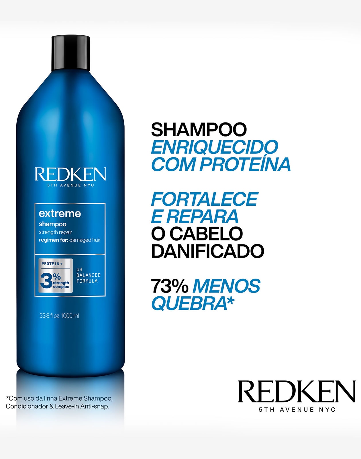 Shampoo Redken Extreme 1L | Benefícios | Redken