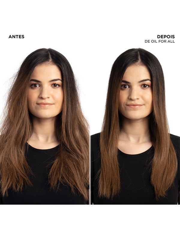 Óleo Capilar Redken Oil For All 30ml | Antes e depois | Redken