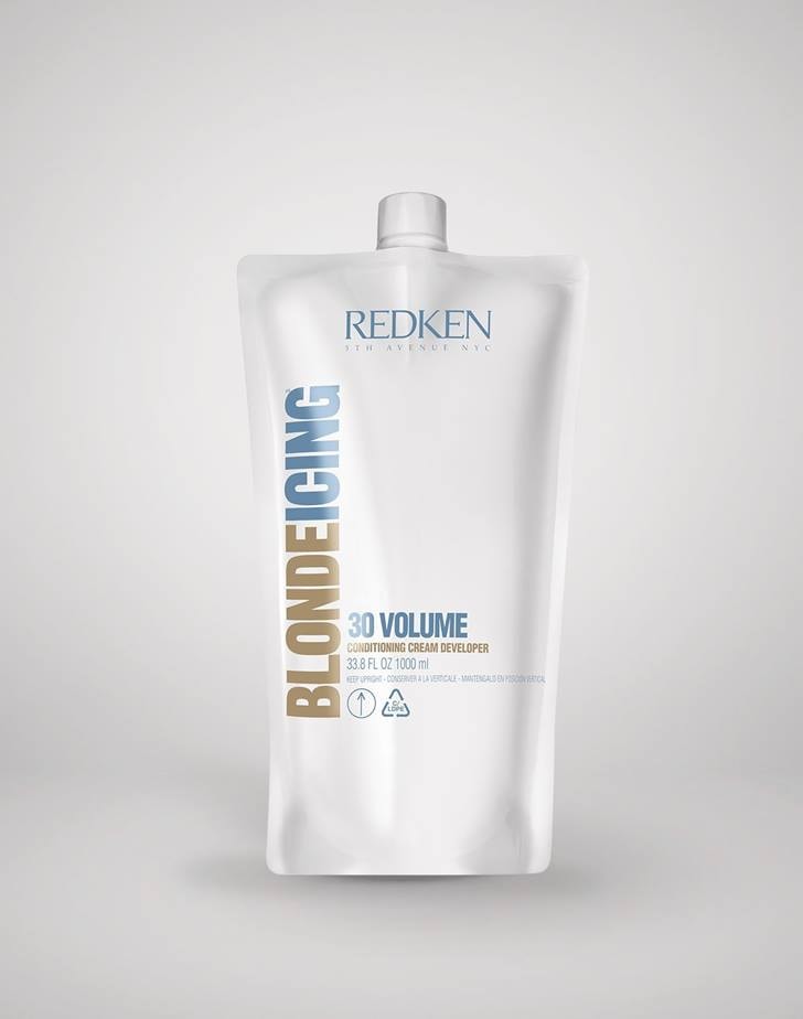 EMULSÃO REVELADORA REDKEN BLONDE ICING CONDITIONING CREAM 30 VOL LITRO